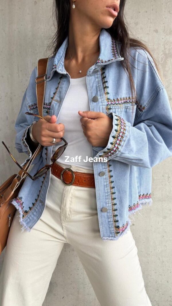 Campera jean zaff